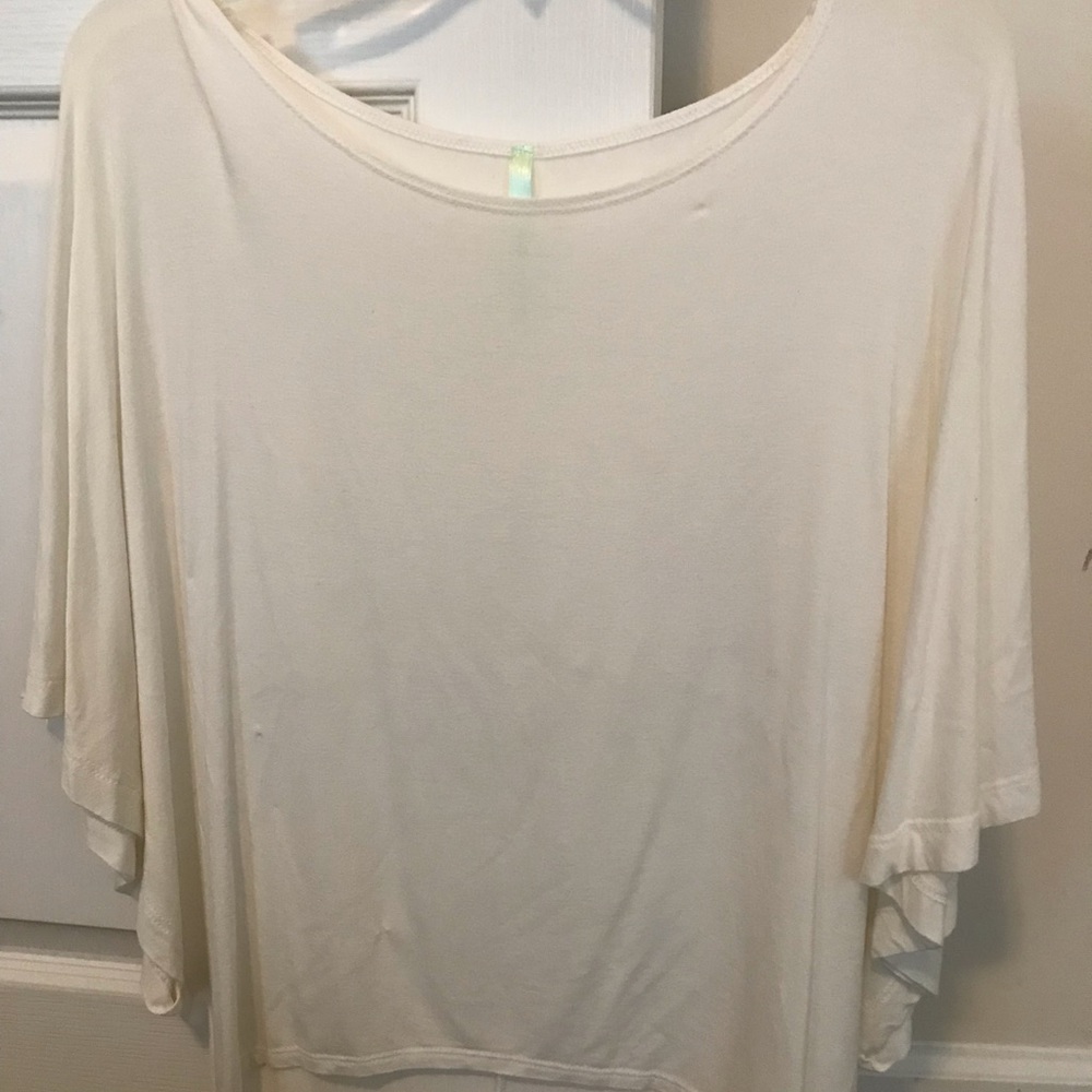 White Butterfly Top